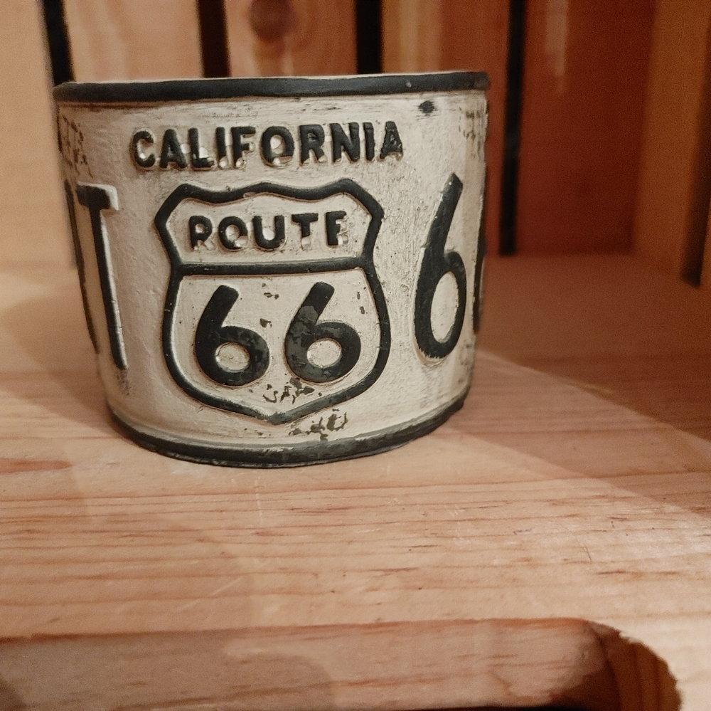 *Final Price* - "Bundle & Save" - California  Route 66 Cement Bowl
